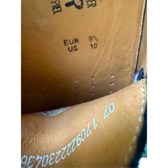 Mephisto Baduard Mens Black Cool Air Nubuck Leather Slip On Loafers Size 10 - Picture 12 of 16